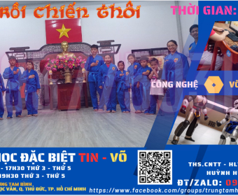 Chiêu sinh lớp Tin học - Võ Vovinam Phường Tam Bình