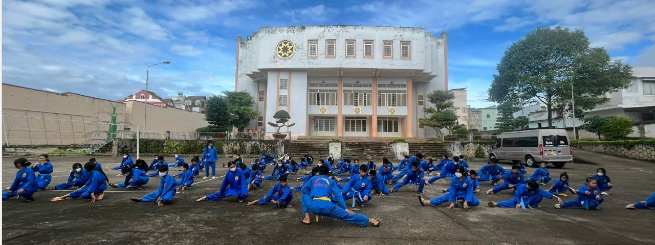 CLB Vovinam Lê Đình Chinh Trường Tiểu Học Lê Đình, Chinh Quốc Lộ 14, xã Pơng Drang, huyện Krông Búk, tỉnh Đắk Lắk