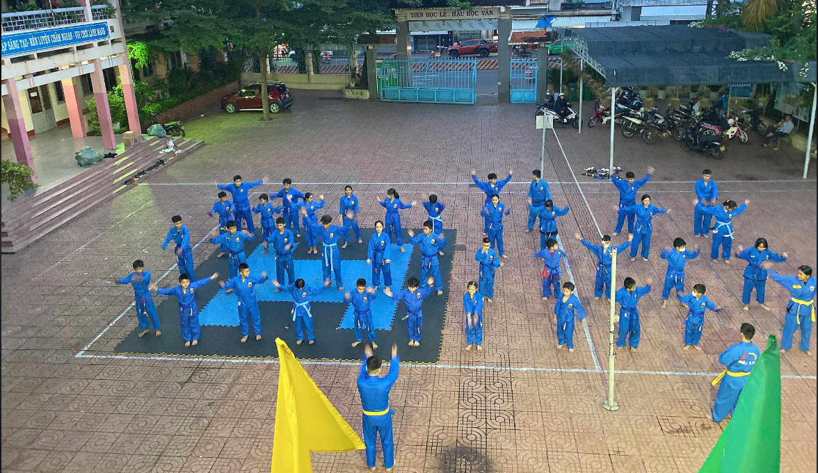 CLB Vovinam Trường T.H Lê Ngọc Hân