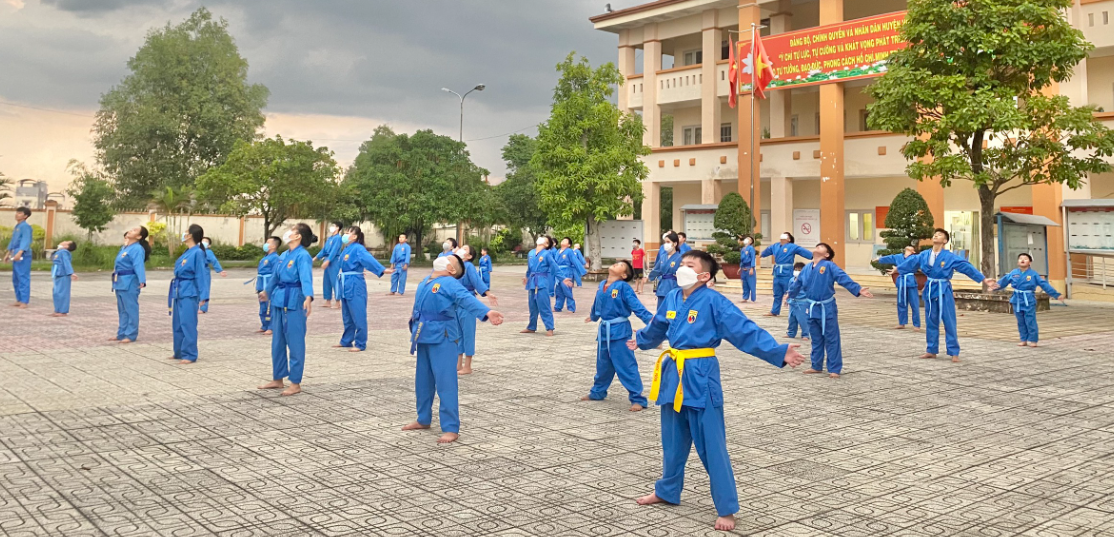 Vovinam Nguyễn Hồng Đào - xã XTS (Tre Việt)